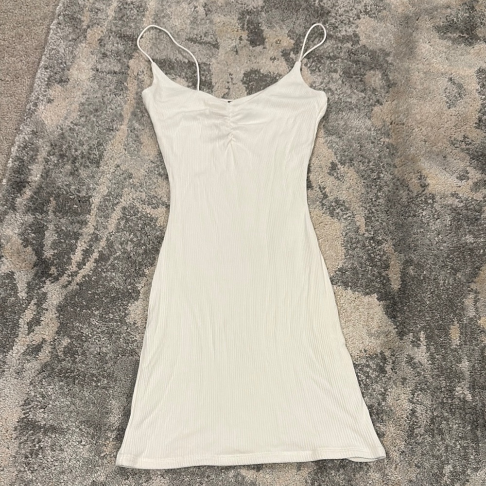 WINDSOR RIBBED FITTED DRESS